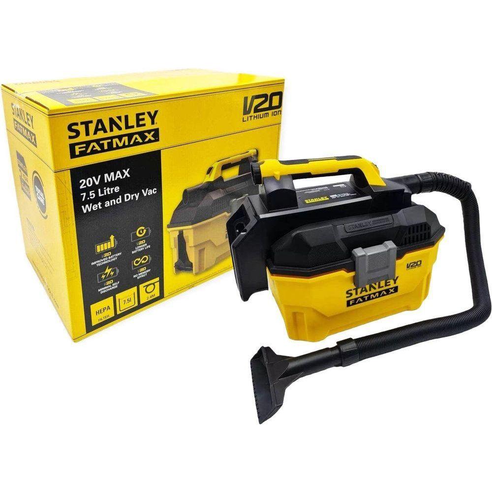 Stanley SCV002 20V Cordless Wet & Dry Vacuum 7.5L (Bare) - KHM Megatools Corp. Stanley SCV002 20V Cordless Wet & Dry Vacuum 7.5L (Bare) - KHM Megatools Corp.
